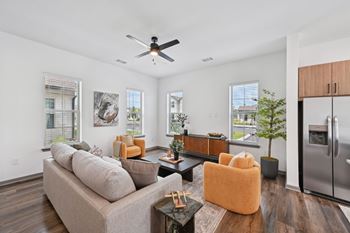 Living room at The Hadley - North Port, FL Apartments, North Port